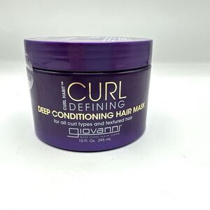 Giovanni Curl Habit Defining Deep Conditioning Hair Mask 295ml/ 10 oz NEW SEALED